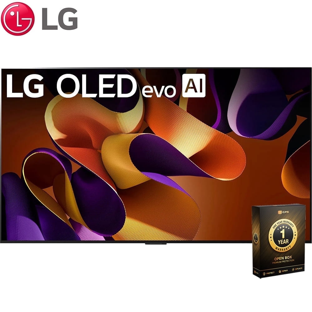LG OLED83G4WUA 83 Inch OLED evo G4 Series Smart TV 4K HDR 2024 with 1 Year CPS Premium Warranty Pack