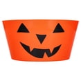 thumbnail image 1 of Large Plastic Jack-o'-Lantern Serving Bowl, Orange, 11.1", Halloween by Way To Celebrate, 1 of 12