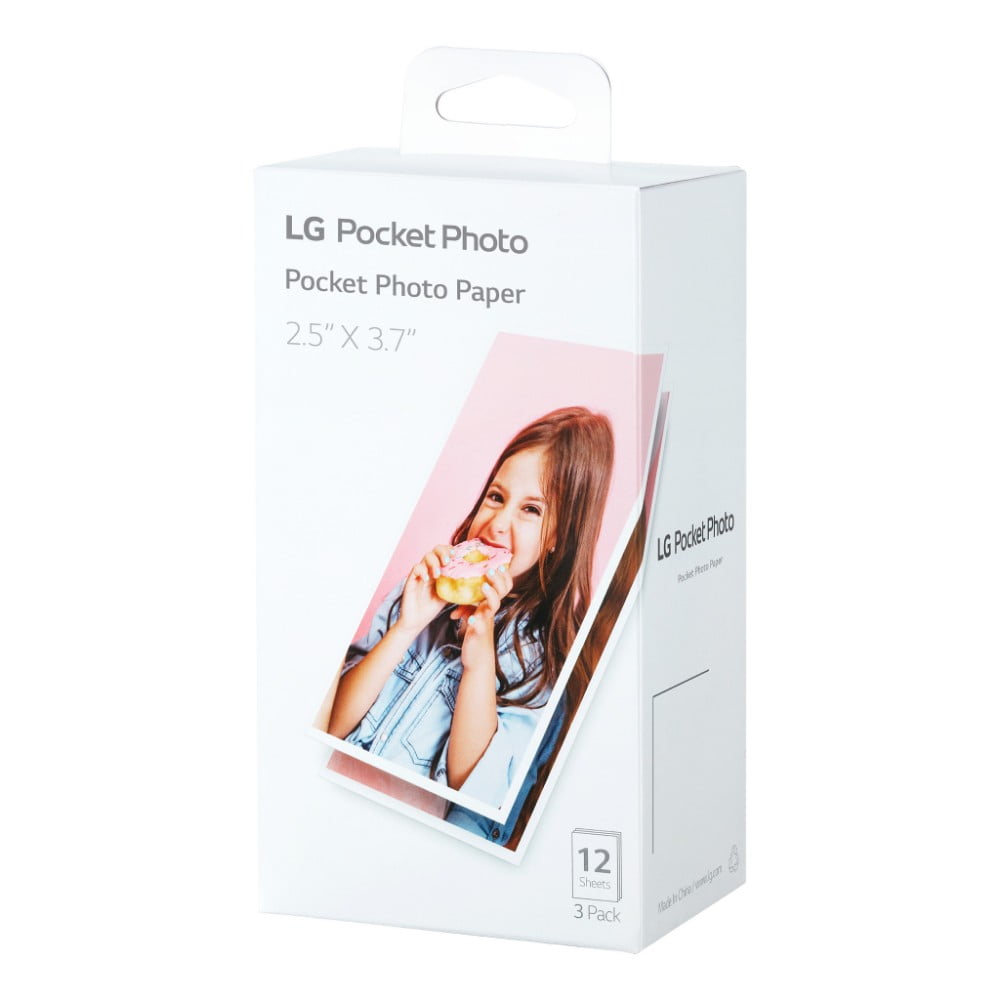 LG  Pocket Photo Snap Camera Color Photographic Paper - 2.5" x 3.7" - 2.5" x 3.7"