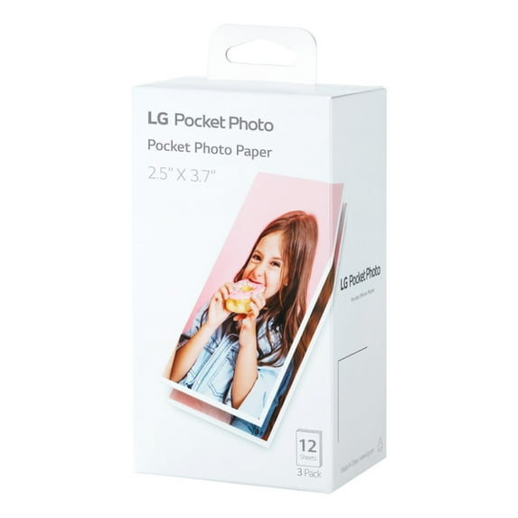 LG  Pocket Photo Snap Camera Color Photographic Paper - 2.5" x 3.7" - 2.5" x 3.7"