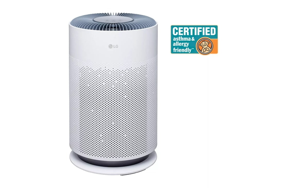 LG PuriCare 360 White NanoFiber True HEPA Air Purifier