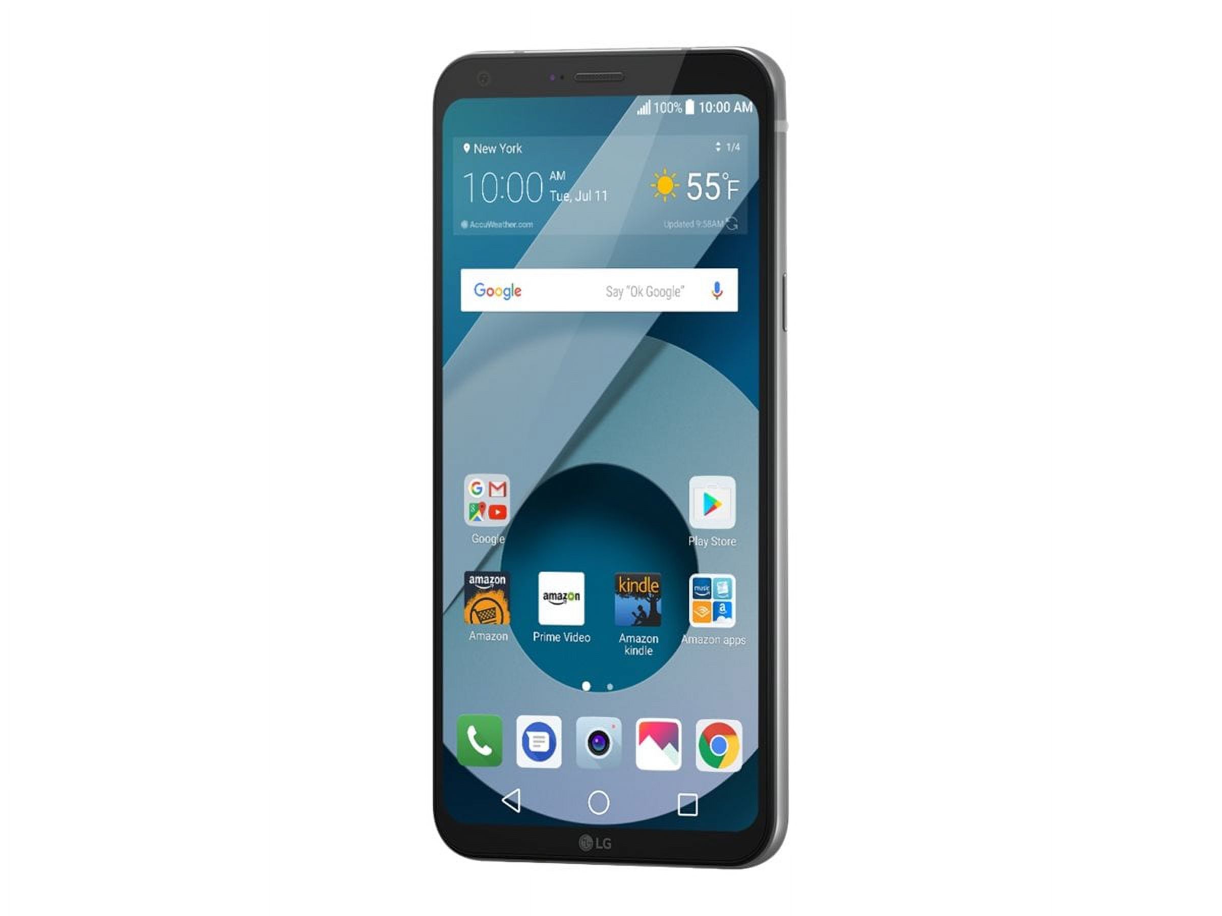 LG Q6 32GB Unlocked Smartphone, Platinum - image 1 of 3