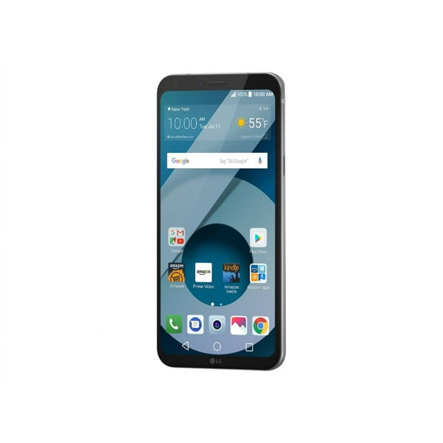 LG Q6 32GB Unlocked Smartphone, Platinum