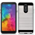 thumbnail image 1 of LG Q7 / Q7 Plus 2018 / Q610 Hybrid Metal Brushed Shockproof Tough Case Cover, 1 of 2