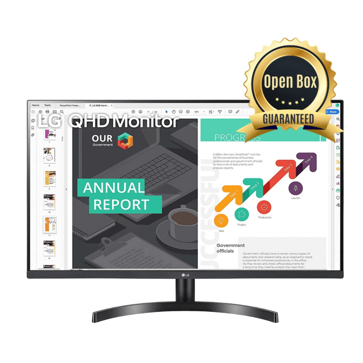 LG - 32QN600-B Moniteur QHD IPS FreeSync de 32 po (2560 × 1440)