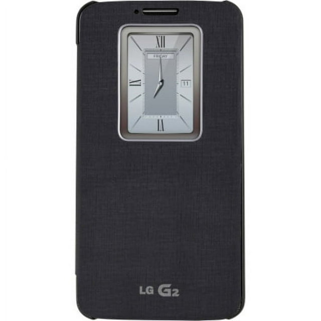 LG QuickWindow Carrying Case (Folio) Smartphone, Black