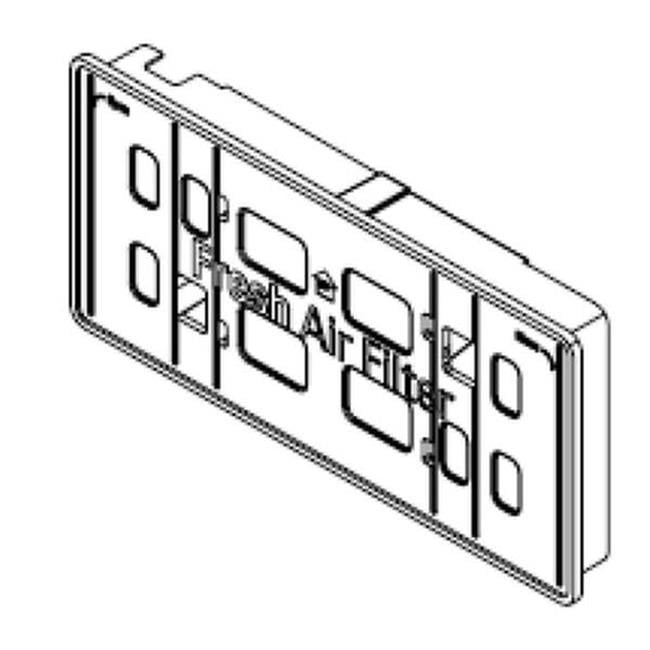 LG ZENADQ75493301 Refrigerator Air Cleaner Filter Assembly