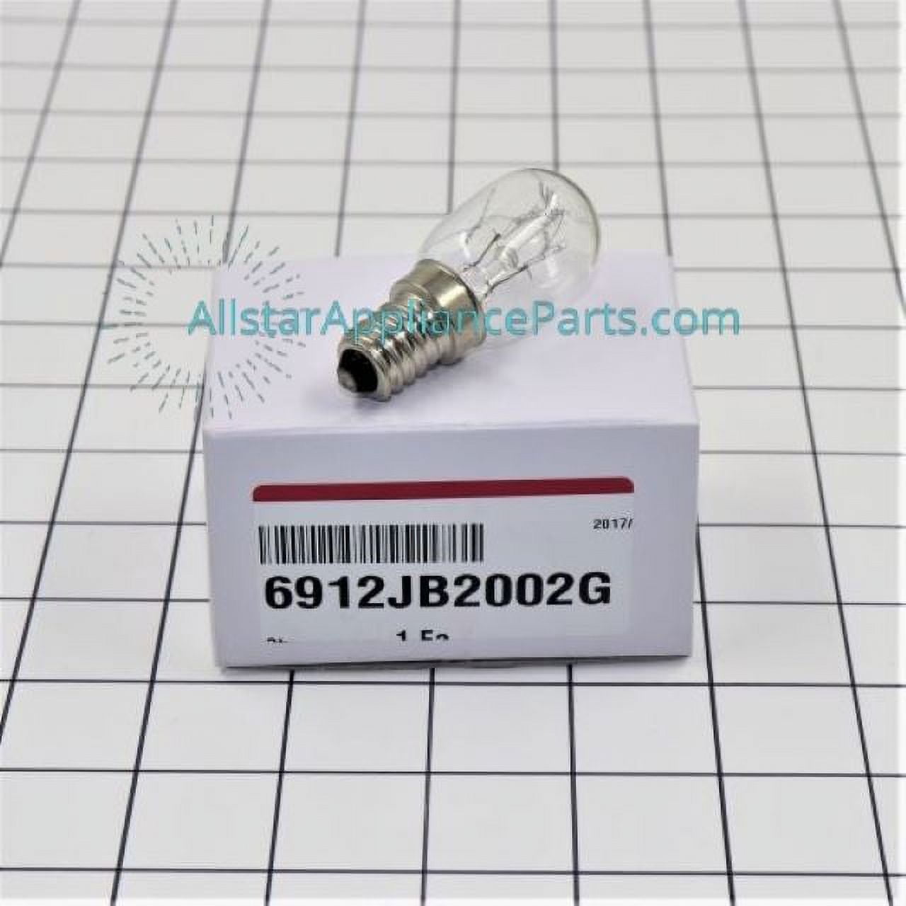 LG Refrigerator Light Bulb 6912JB2002G