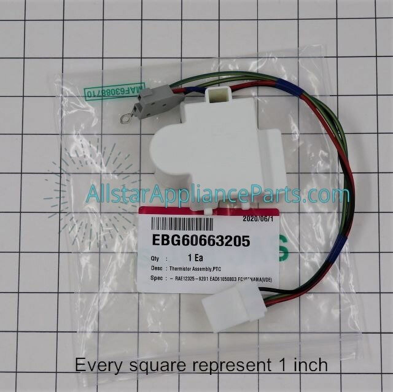 LG Refrigerator Relay and Overload Kit EBG60663205
