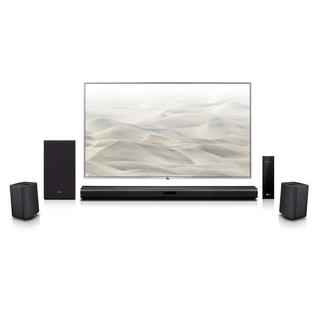 LG SLM4R 4.1 Channel 420W Soundbar Surround System with Wireless Speakers (Refurbished)