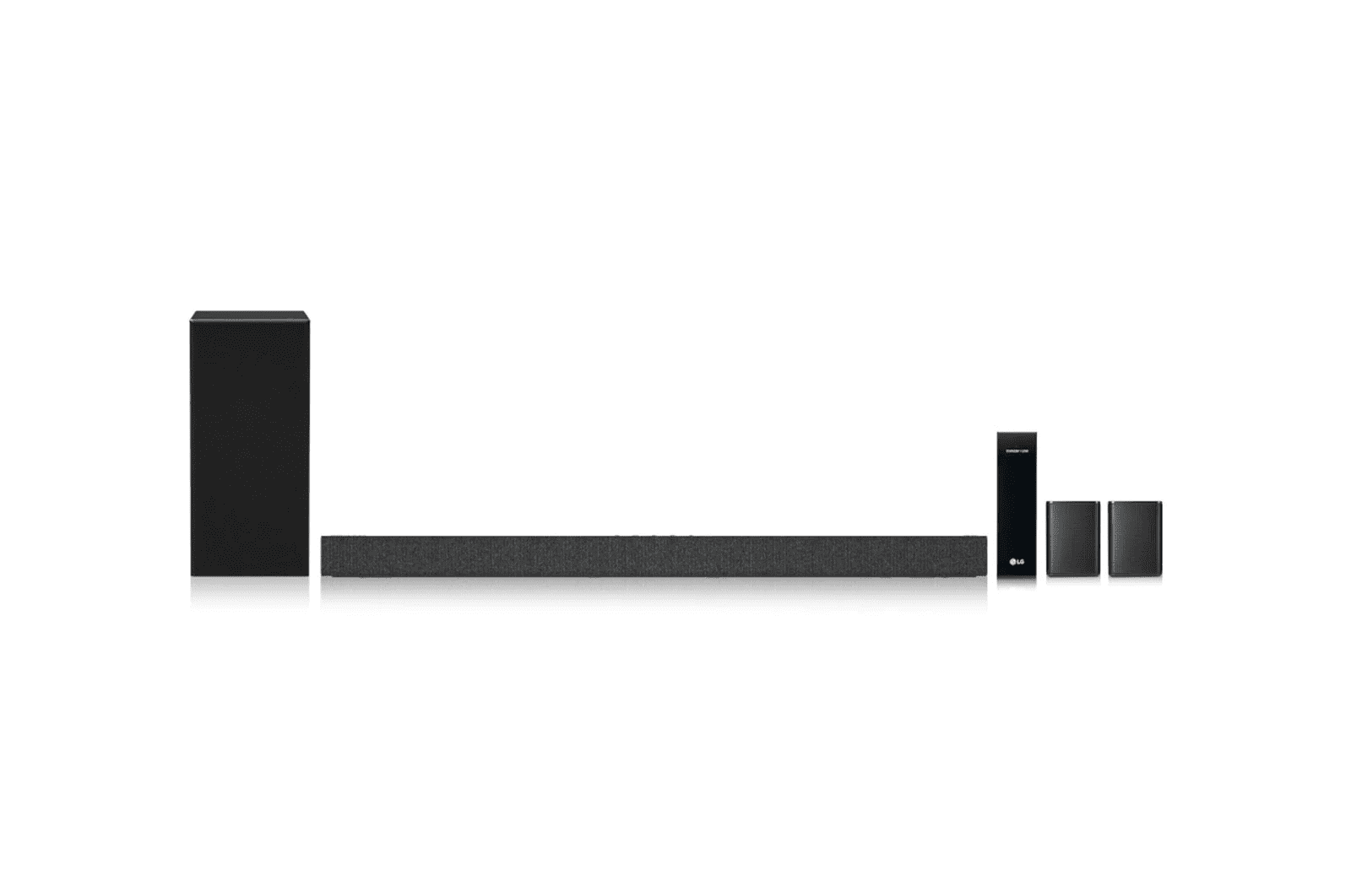LG 7.1 Channel High Res Audio Sound Bar SP7R with Rear
