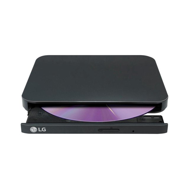 LG SP80NB80 Portable DVD-Writer - DVD-RAM/±R/±RW Support - 24x CD Read ...