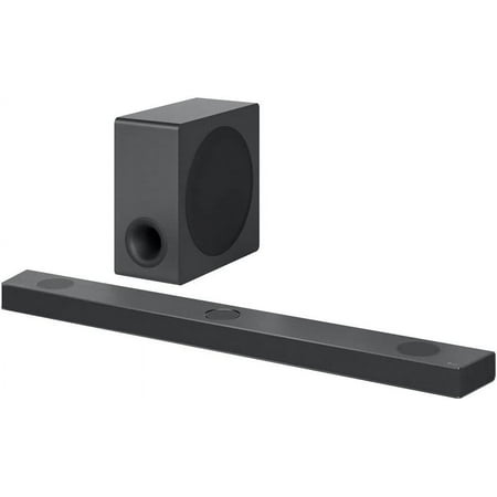 LG - 7.1.3 Channel S90TR Soundbar with Wireless Subwoofer and Rear Speakers, Dolby Atmos, DTS:X and WOW Orchestra - Black