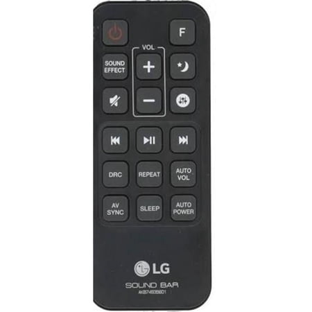 LG Sound Bar System Remote Control