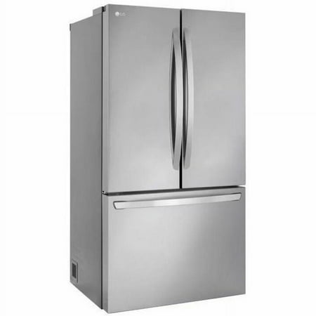 LG - Standard-Depth MAX 31.7 Cu. Ft. French Door Smart Refrigerator with Internal Water Dispenser - Stainless Steel