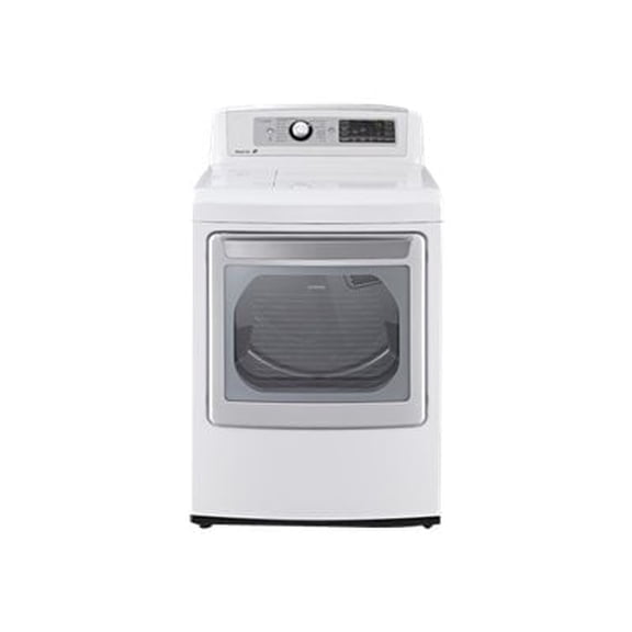 CYYI SteamDryer DLEX5680W - Dryer - width: 27 in - depth: 28.4 in - height: 45.4 in - front loading - white