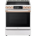 thumbnail image 1 of LG Studio LSES6338N 30 inch 6.3 Cu. Ft. Essence White Slide-In Electric Range, 1 of 4