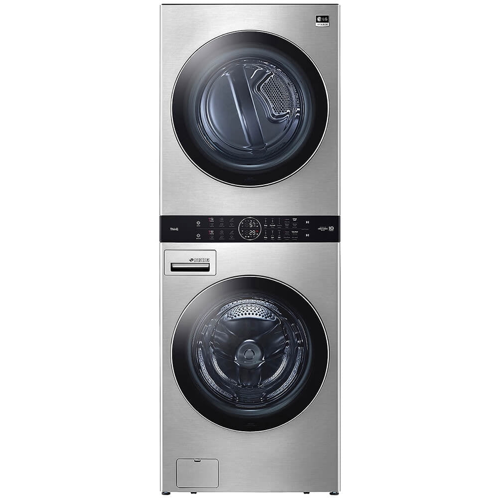 LG Studio WSEX200HNA STUDIO Single Unit Front Load Wash Tower with Center Control
