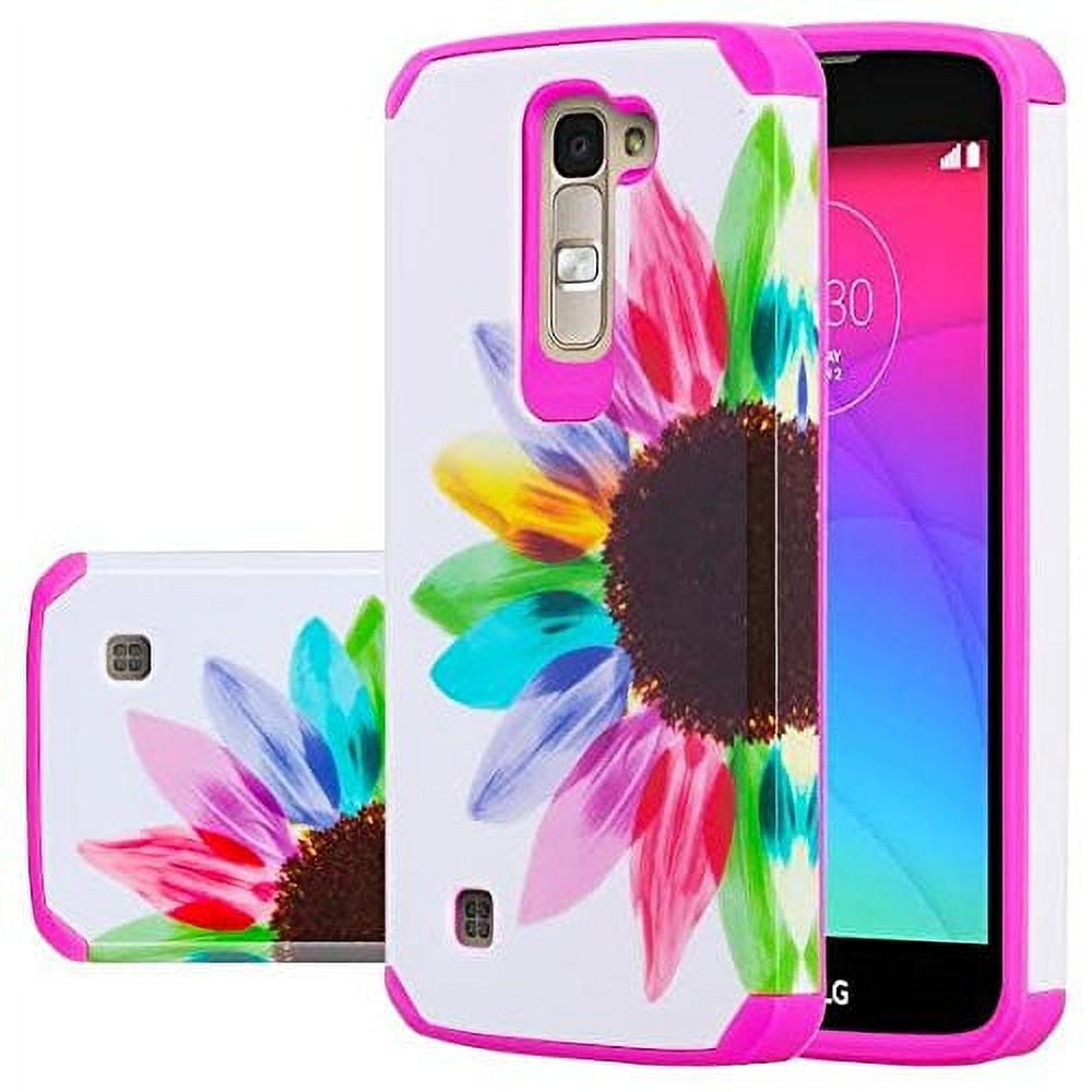 LG Stylo 2 Case, LG Stylo 2 V Dual Layered Shock Resistant Slim Hybrid ...