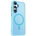 thumbnail image 1 of TJS for Samsung Galaxy S24 Plus Phone Case, Magnetic Ring Translucent Protective Cover for Samsung S24 Plus (Blue), 1 of 5