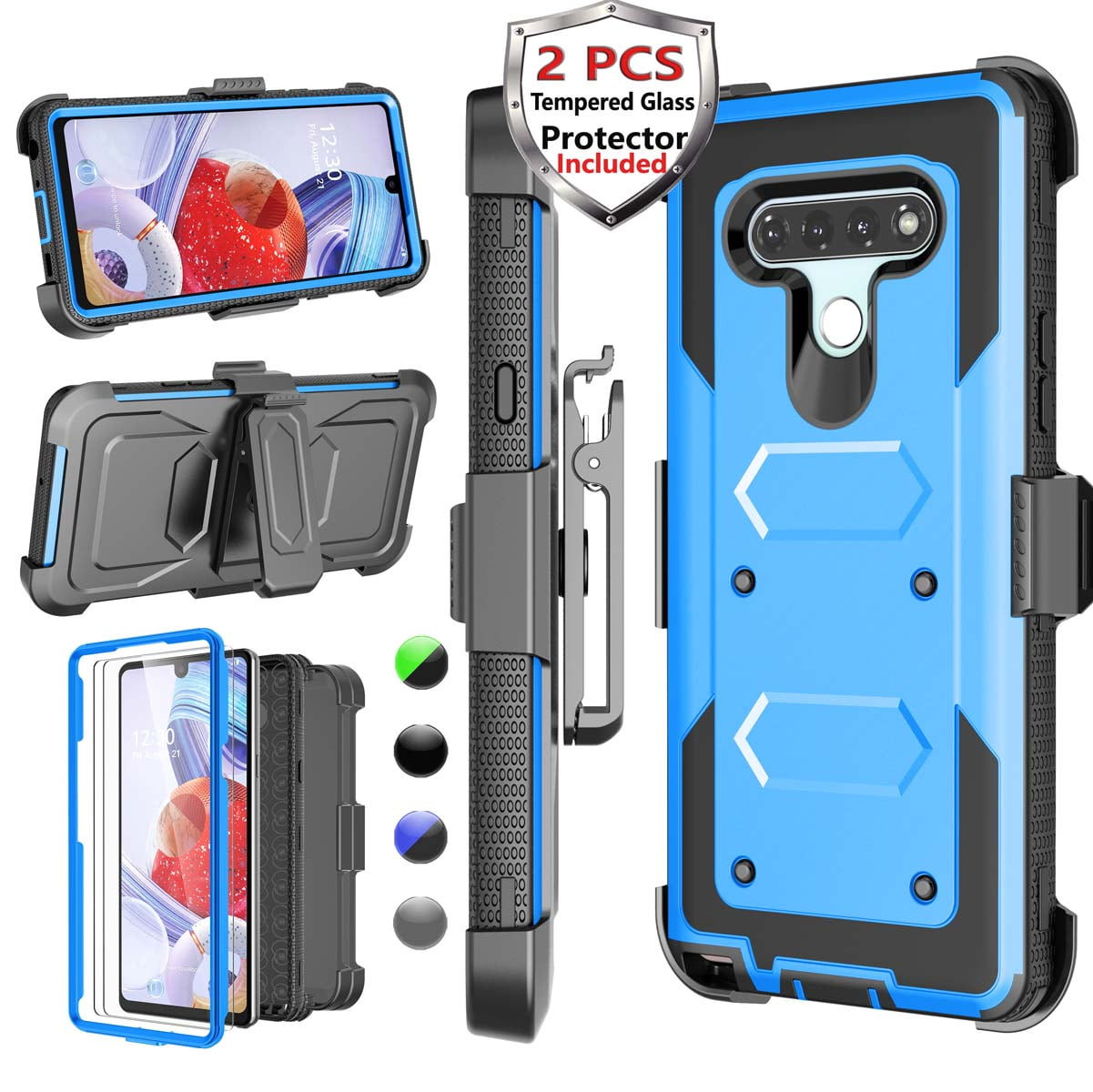 Tempered Glass Lg Stylo V Phone Cases Screen Protector Waterproof