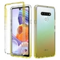 thumbnail image 1 of LG Stylo 6 Case, Rosebono Full-Body Rugged Ultra Transparency Hybrid Protective Case With Built-in Screen Protector for LG Stylo 6 (Yellow), 1 of 5