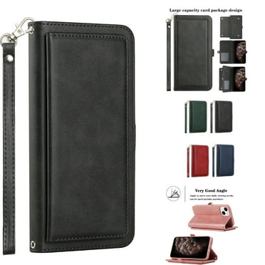 LG Stylo 6 Phone Case, Full Protection Kickstand Wallet Compartments Multi-Function for LG Stylo 6 Phone Case Black