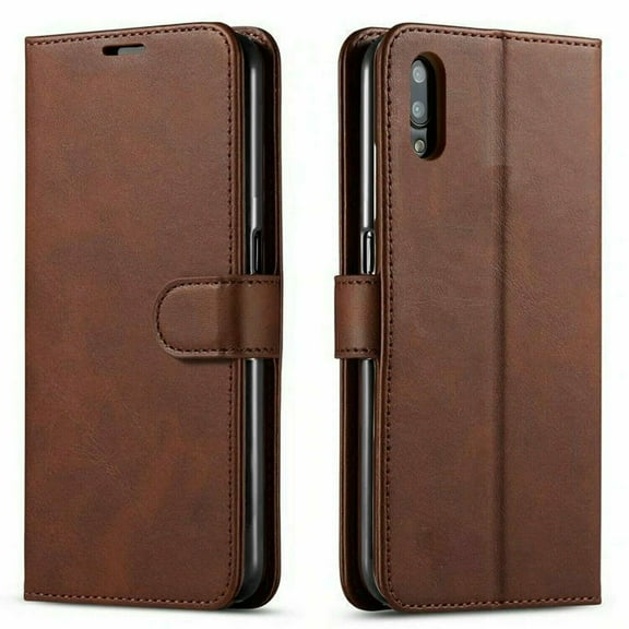 LG Stylo 7 4G Case, [Not fit for LG Stylo 7 5G/ LG Stylo 6], Starshop Premium Leather Wallet Pocket Credit Card Slots-Brown