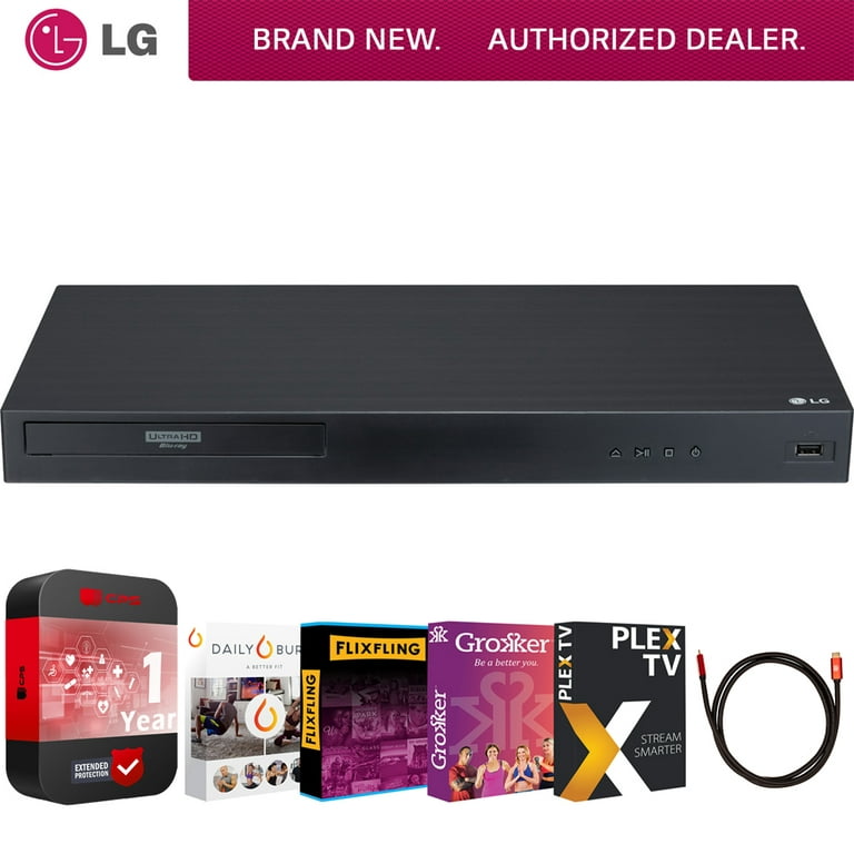LG UBK90 Streaming 4k Ultra-HD Blu-Ray Player with Dolby Vision