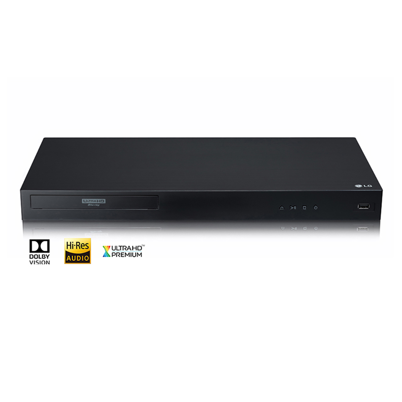 LG UBKM9 Streaming Ultra-HD Blu-Ray Player with Streaming Services and Built-in Wi-Fi® - image 1 of 8