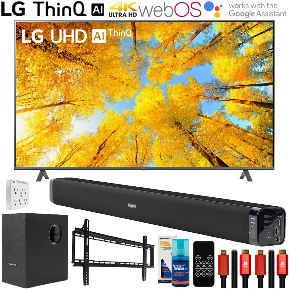  LG 50-Inch Class UQ7570 Series 4K Smart TV, AI-Powered 4K, Cloud  Gaming (50UQ7570PUJ, 2022), Black : Electronics