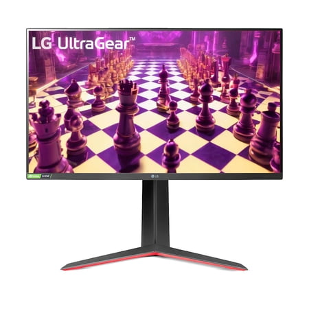 LG 27GP750-B 27” Ultragear FHD (1920 x 1080) IPS Gaming Monitor w/ 1ms Response Time & 240Hz Refresh Rate, NVIDIA G-SYNC Compatible with AMD FreeSync Premium, Thin Bezel, Tilt/Height/Pivot Adjustable