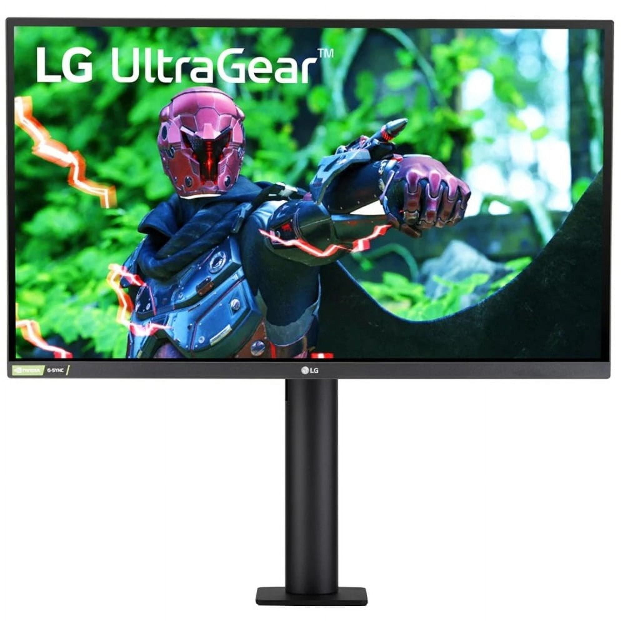 LG UltraGear 27GN880-B 27" WQHD LED Gaming LCD Monitor - 16:9 - Black, Matte Black, Black, Matte Black
