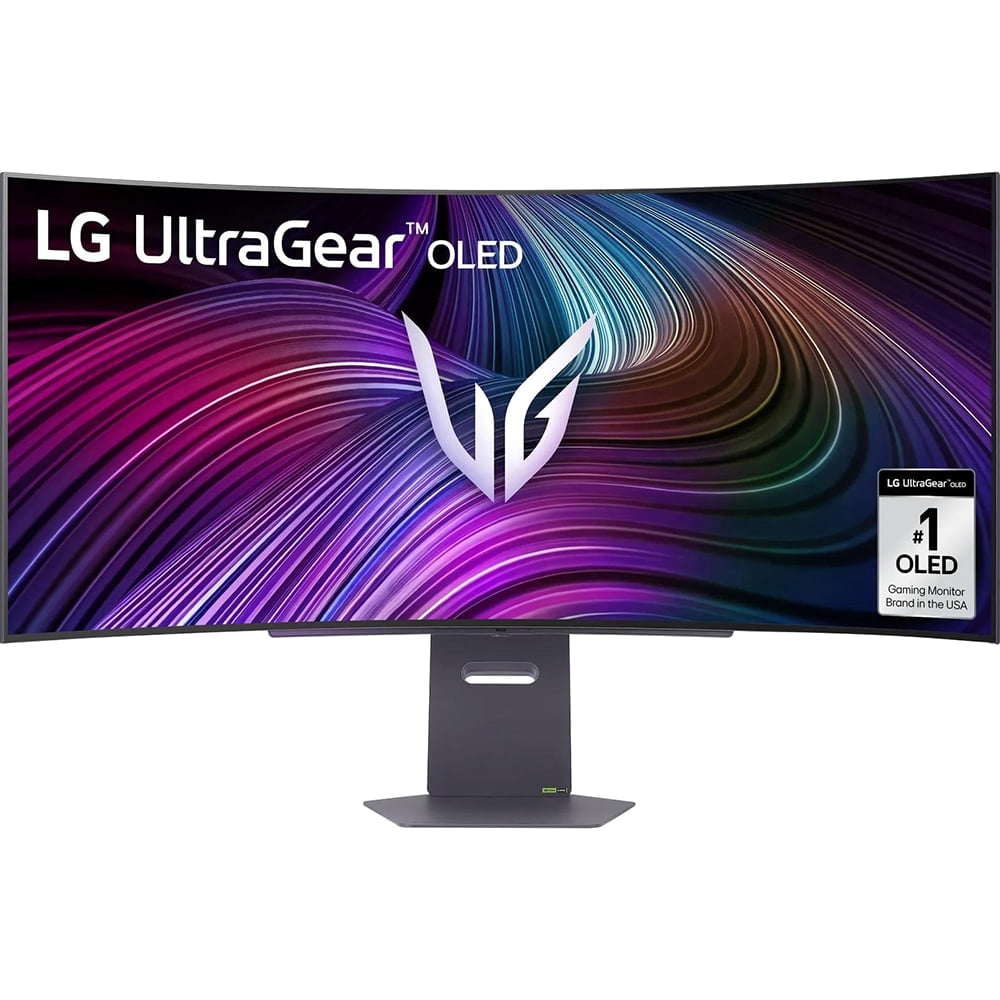 LG 45" UltraGear OLED WQHD 240Hz 800R Curved Gaming Monitor with webOS