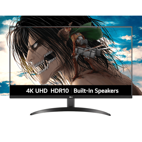 LG Ultrafine 32" 4K UHD Computer Monitor | HDR10 with 90% DCI-P3 Color | Borderless Design | Built-in MaxxAudio Speakers | OnScreen Control | Gaming Features (Black Stabilizer & Dynamic Action Sync)