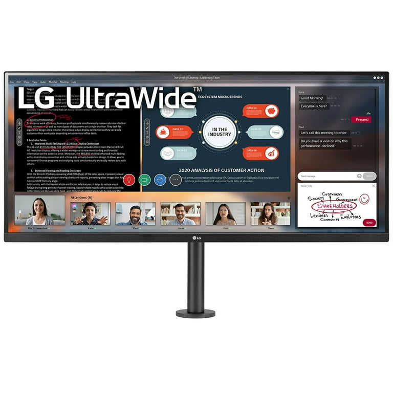 34'' UltraWide FHD HDR Monitor with FreeSync™ - 34WP500-B