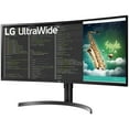 thumbnail image 1 of LG Ultrawide 35WN65C-B 35" WQHD Curved Screen LED Gaming LCD Monitor, 21:9, 1 of 19