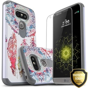 LG V30 Case, With [Premium Screen Protector Included], STARSHOP Drop Protection Dual Layers Phone Cover - Dream Catcher