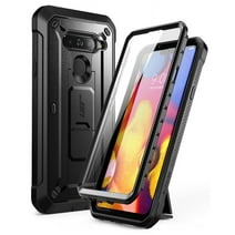 LG V40 Case, LG V40 ThinQ Case, SUPCASE Full-Body Protective Case with Built-in Screen Protector Kickstand &Holster Clip Design for LG V40/LG V40 ThinQ 2018 [Unicorn Beetle PRO Series] (Black)