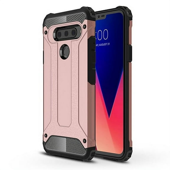 LG V40 ThinQ Case, Kaesar Premium Drop Protection Sleek Slim Fit Durable Anti-scratch Dual Layer Shockproof Dustproof Armor Case For LG V40 ThinQ (Silver)
