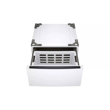 LG - 27" Laundry Pedestal with Storage Drawer - White