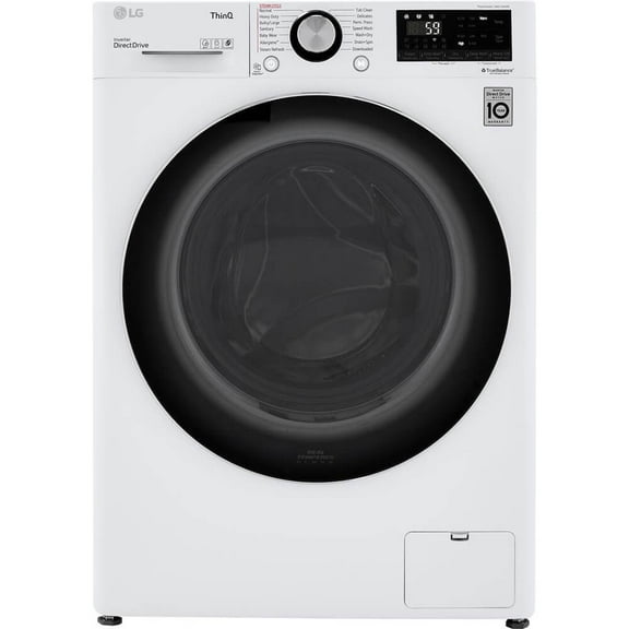 LG WM3555HWA combination washer electric dryer