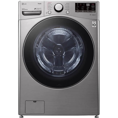 LG WM3600HVA 45 cu ft Graphite Steel Front Load Washing Machine with Wi-Fi