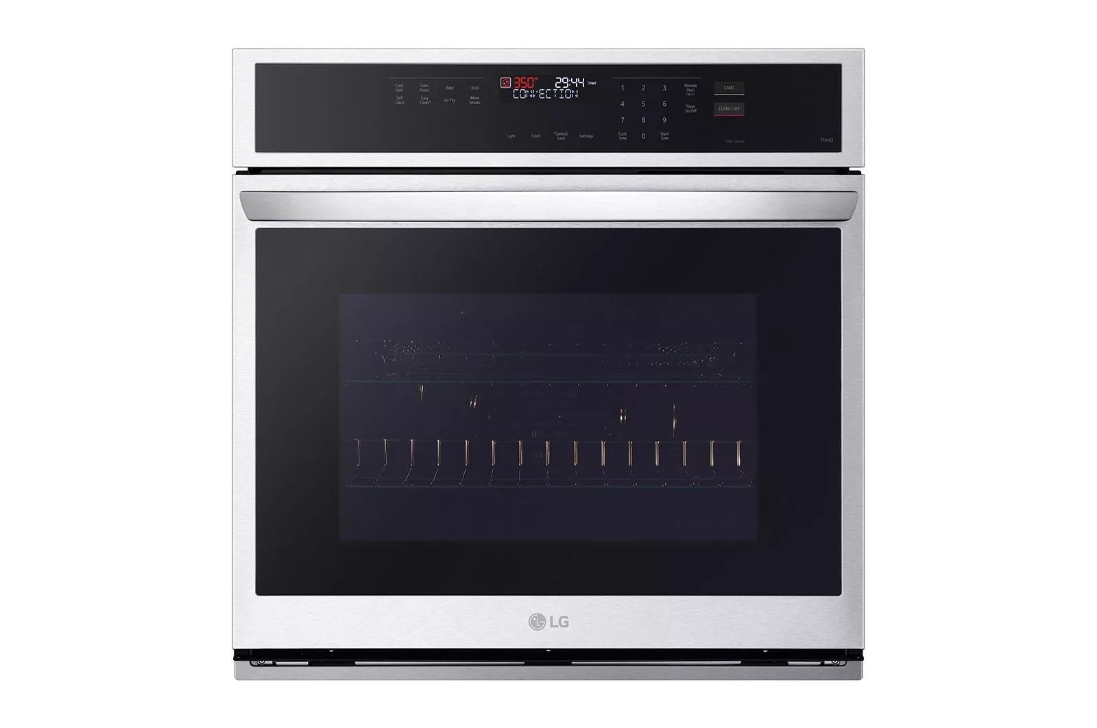 LG 4.7 Cu. Ft. Black Stainless Steel Smart Wall Oven