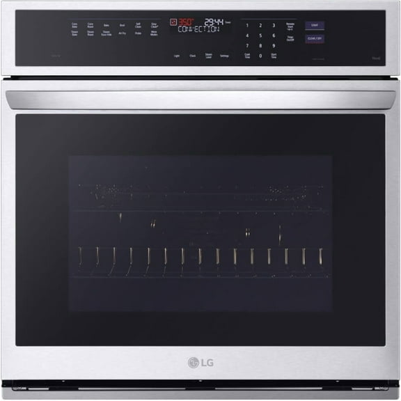 LG WSEP4727F 30 inch Stainless Built-In Electric Single Convection Wall Oven