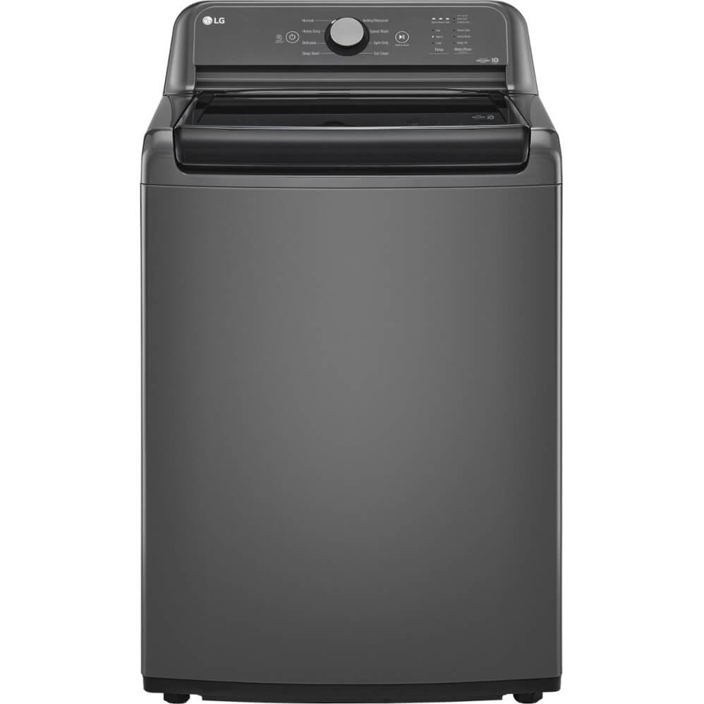 LG WT6105CM 4.1 Cu. Ft. Monochrome Gray Top Load High-Efficiency Washer