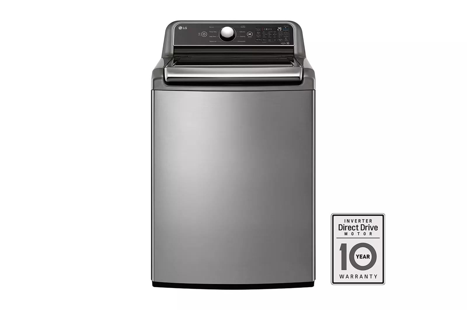 LG WT7400CV 5.5 Cu. Ft. Graphite Steel Smart Top Load Washer