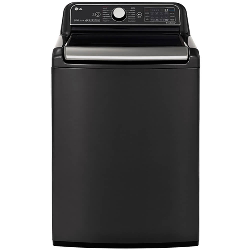 LG WT7900HBA Washer - Top Loading - 5.40 ft³ Washer Capacity - Smart Connect - Black Steel