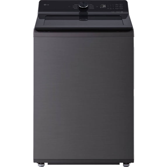 LG WT8200CL 5.0 cu. ft. Mega Capacity Smart Top Load Washer, Impeller, Platinum Black