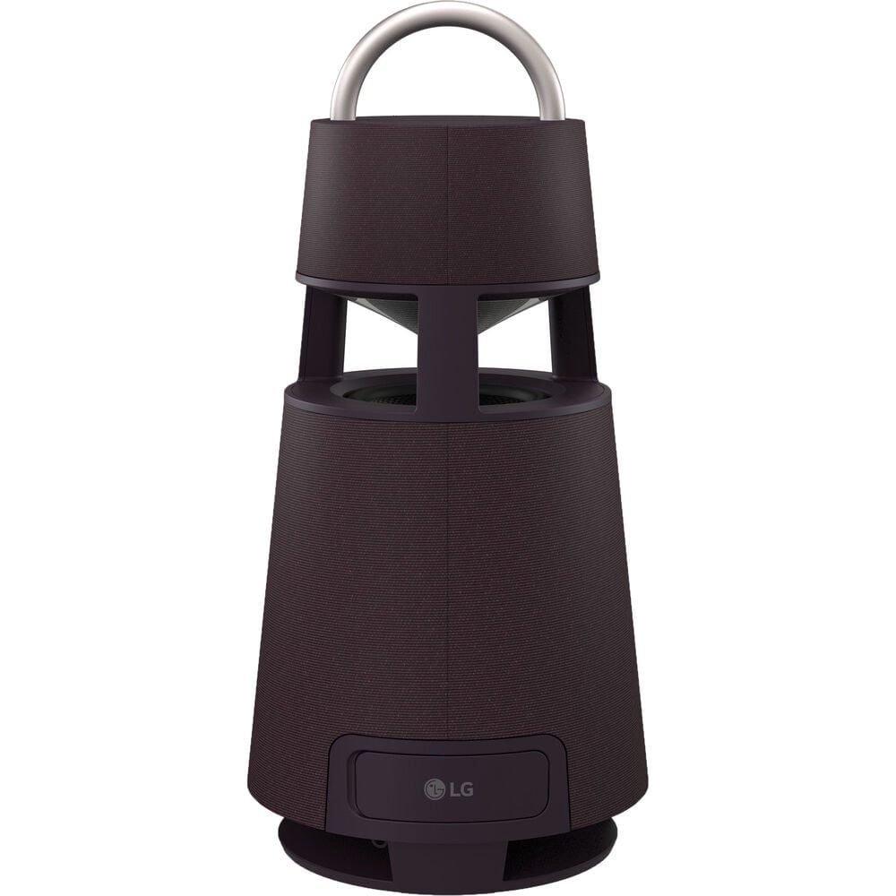 LG XBOOM 360 Portable Wireless Bluetooth Omnidirectional Speaker (Burgundy)
